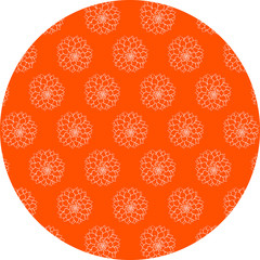 Simple Floral Circle