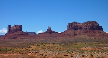 Fototapeta na wymiar Monument Valley in Southern Utah in The USA