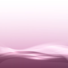 dinamyc flow, stylized  waves, vector