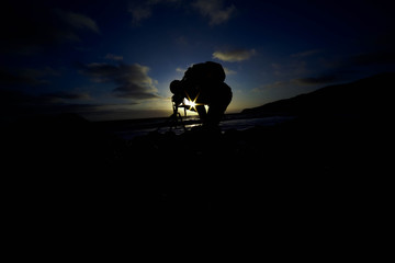 Silhouette of a Photographer