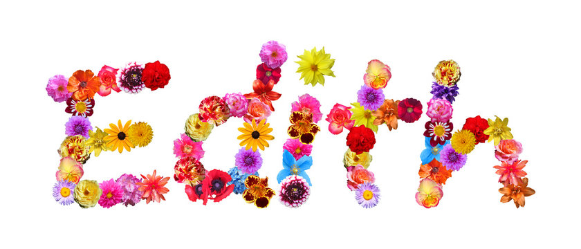 Flower Name Edith