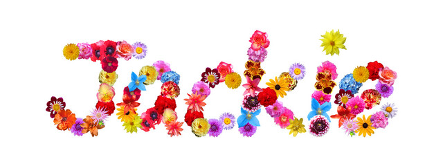 Flower Name Jackie