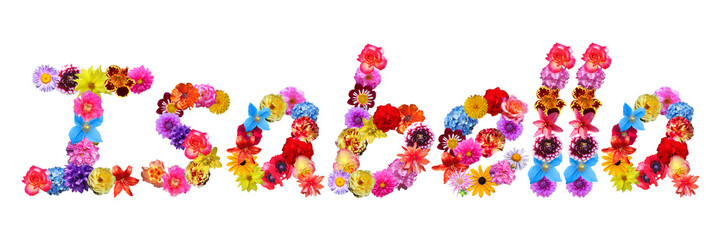 Flower Name Isabella