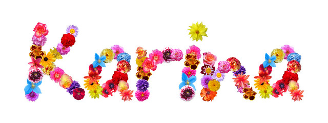 Flower Name Karina