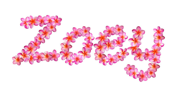 Zoey Plumeria Name