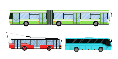 City road transport vector illustration.