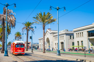 San Francisco Embarcadero Street - 134170031