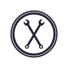 Under construction tool icon vector illustration graphic design