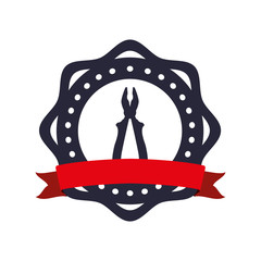 Under construction tool icon vector illustration graphic design