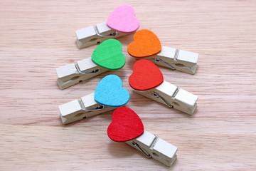 heart shape photo clip
