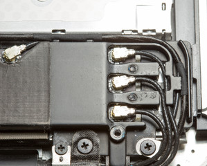 background laptop motherboard