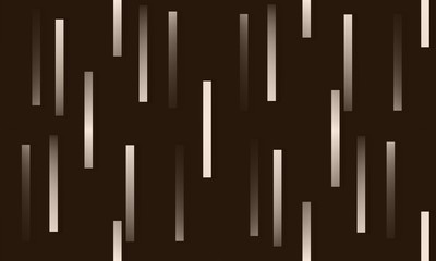 Abstract seamless background beige vertical flat bars with a brown shade evenly painted on a brown background