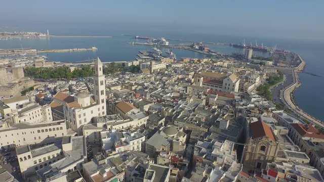 Flying over the old city 8
Drone of the Apulian town, Bari
