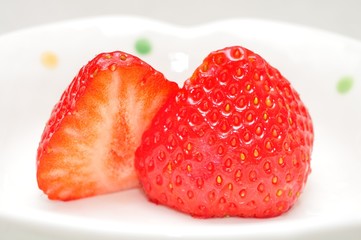 美味しそうな苺