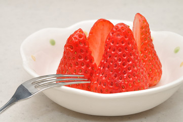 美味しそうな苺