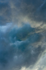 Obraz premium Dark Grey Storm Clouds