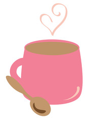 Valentines Heart Coffee