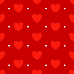 Red heart seamless texture