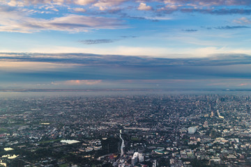 bangkok morning from sky 01
