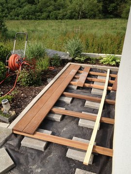 Holz Terrassen Bau