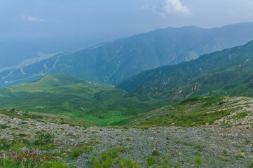 Trekking at Hakuba,Nakano,Japan