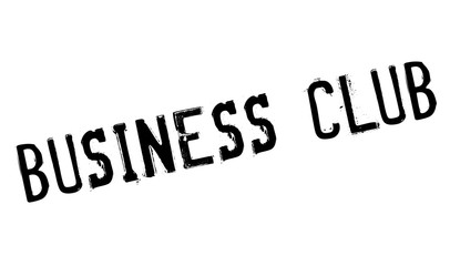 Business Club rubber stamp. Grunge design with dust scratches. Effects can be easily removed for a clean, crisp look. Color is easily changed.