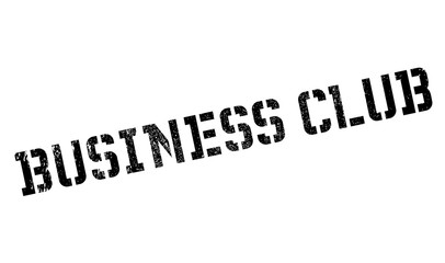 Business Club rubber stamp. Grunge design with dust scratches. Effects can be easily removed for a clean, crisp look. Color is easily changed.
