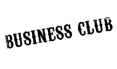 Business Club rubber stamp. Grunge design with dust scratches. Effects can be easily removed for a clean, crisp look. Color is easily changed.