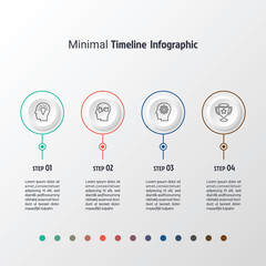 business minimal infographic