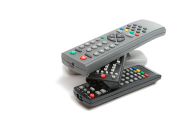 TV remote isolated