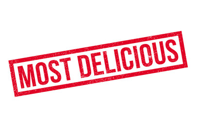 Most Delicious rubber stamp