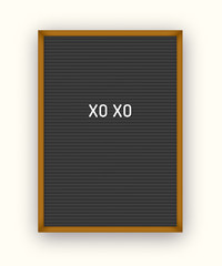 Fototapeta premium Romantic letterboard quote