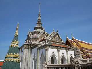Fototapeta premium タイ バンコク ワット・プラケオ - Grand Palace , Wat Phra Kaeo , Bangkok, Thailand