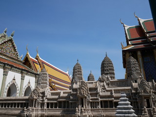 タイ バンコク ワット・プラケオ - Grand Palace , Wat Phra Kaeo , Bangkok, Thailand