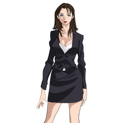 Fototapeta premium Business Woman Standing