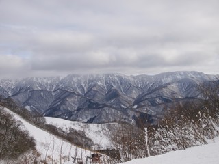 Fototapeta na wymiar Hakuba Cortina Ski Resort/Nagano,Japan
