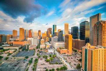 Outdoor kussens Downtown Houston skyline © f11photo