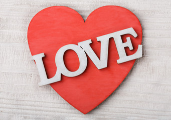 Valentine's Day background with heart. A heart. Love. Romantic background with place for writing. I...
