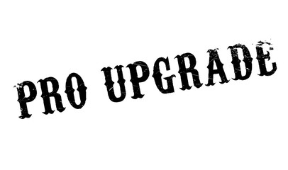 Pro Upgrade rubber stamp