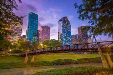 Foto op Plexiglas Downtown Houston skyline © f11photo