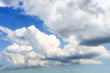 Clouds and Blue Sky in sunny day for Background