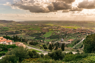 Obraz premium Vistas de la Toscana desde Cortona