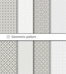 Traditional Arabic seamless ornament. Geometric pattern seamless for your design.  Geometric pattern for laser cutting. Desktop wallpaper, interior decoration, graphic design.