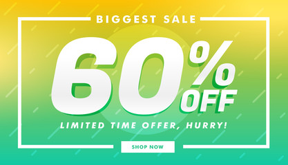 stylish sale, discount and offer banner design