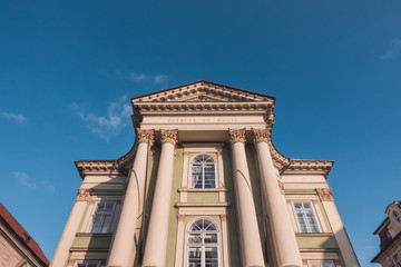 Obraz premium Facade of Estates Theater in Prague