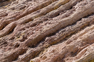 Rocks texture surface in brown nature color for background