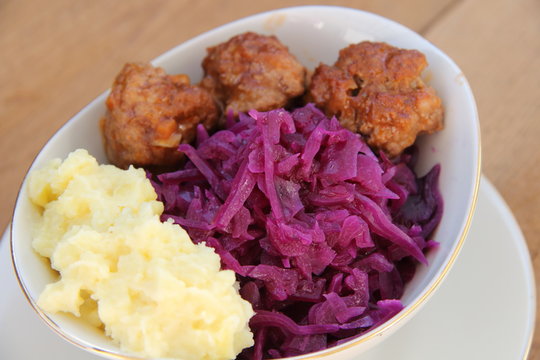 Leckerer Rotkohl