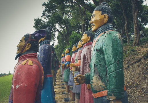 Army of terracotta warriors