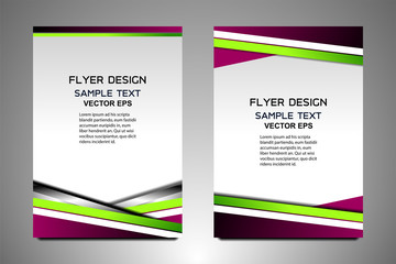 Business Flyer Template Design, vector illustration