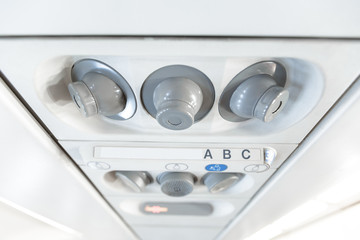 Overhead console in the modern passenger aircraft